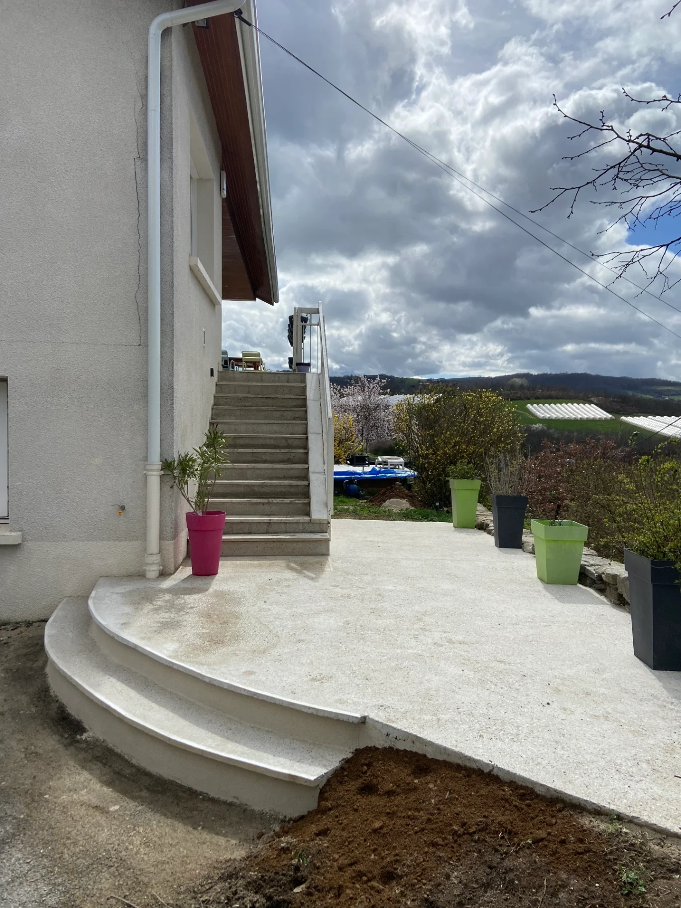 Rénovation de l’accès d’une maison